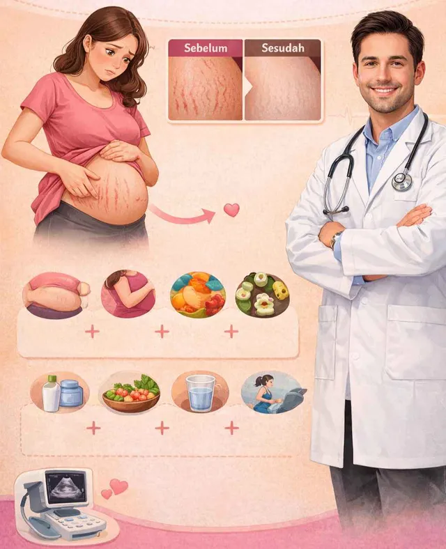 Apakah Benar Ibu Hamil Mengalami Stretch Mark? Kondisi Ini Sering Bikin Bumil Khawatir.