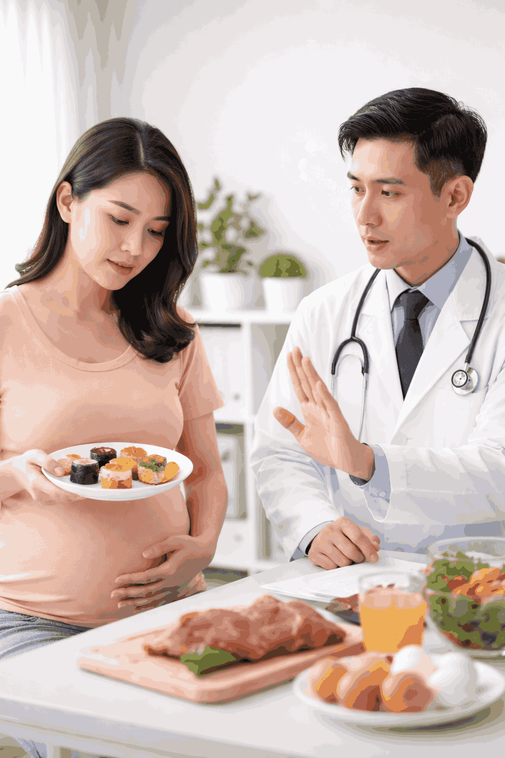 Jangan Anggap Sepele, Makan Mentah Saat Hamil Bisa Picu Komplikasi!!!