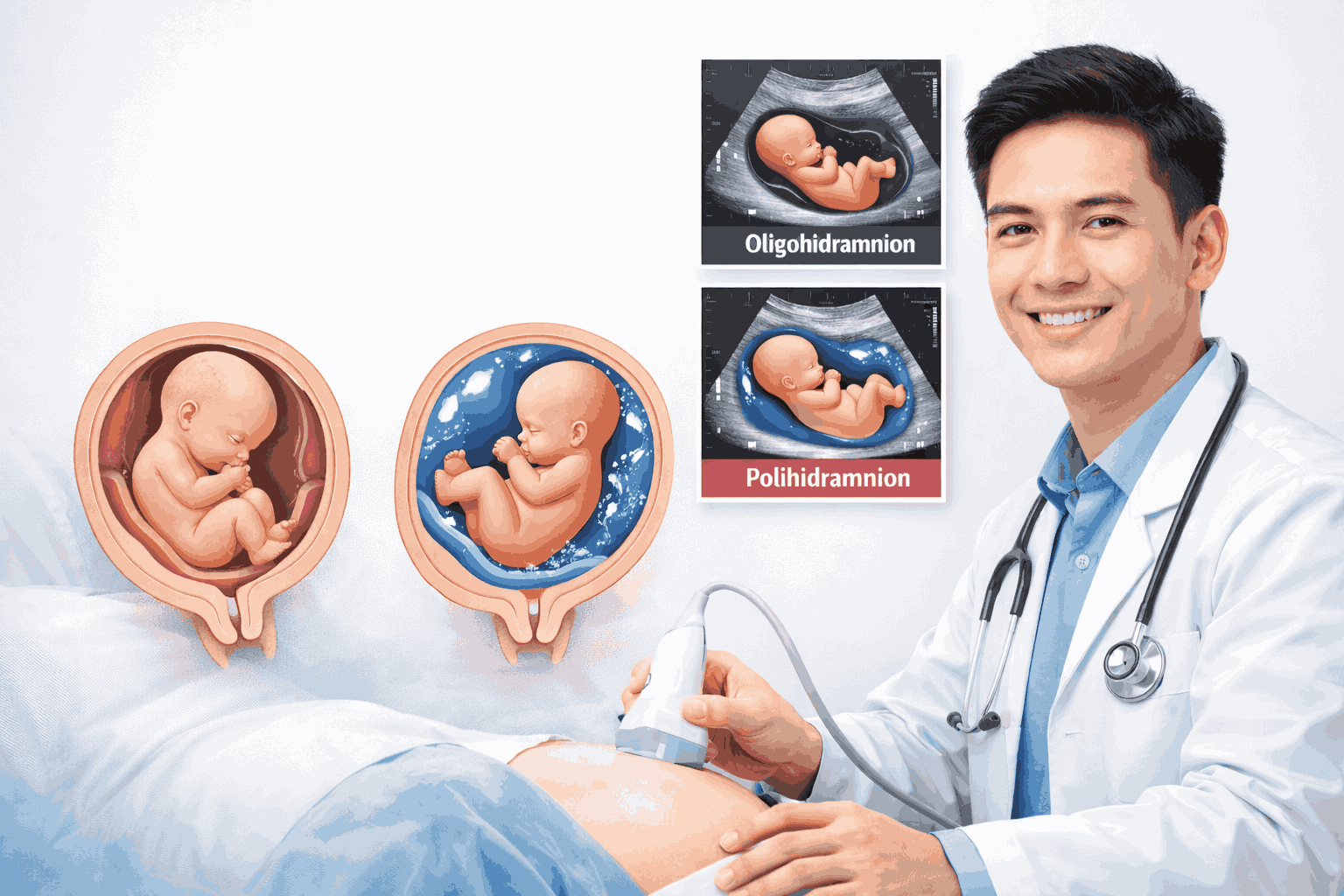 Mengenal Oligohidramnion dan Polihidramnion lewat USG